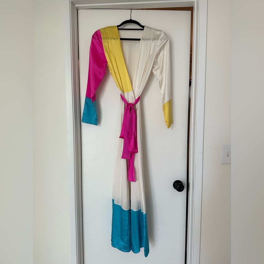 Silk Wrap Dress